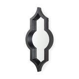 Tamanar Black Wood Frame Wall Mirror by Mercana at Eve Furniture