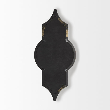 Tamanar Champagne Wood Frame Mirror by Mercana at Eve Furniture
