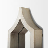 Tamanar Champagne Wood Frame Mirror by Mercana at Eve Furniture