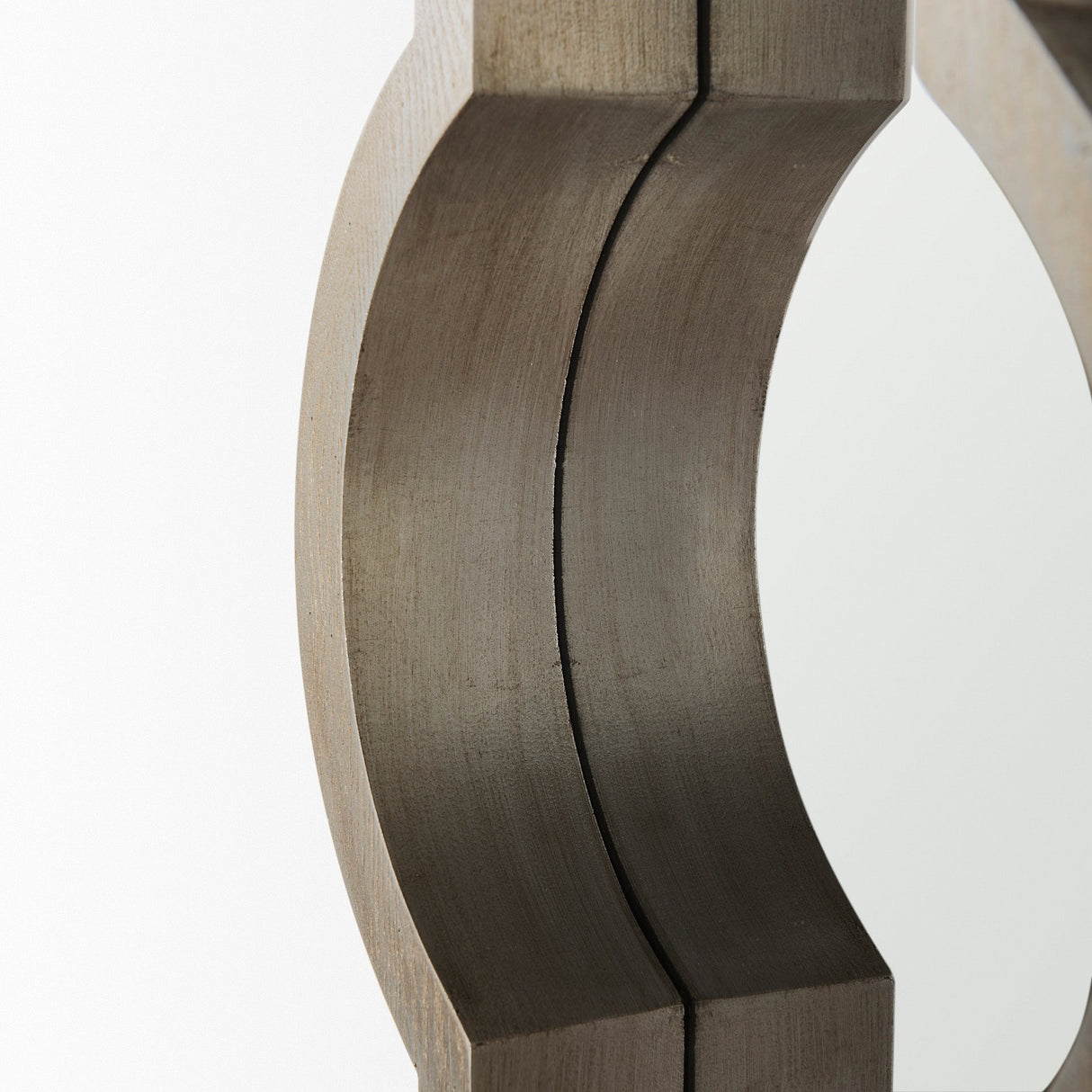 Tamanar Champagne Wood Frame Mirror by Mercana at Eve Furniture