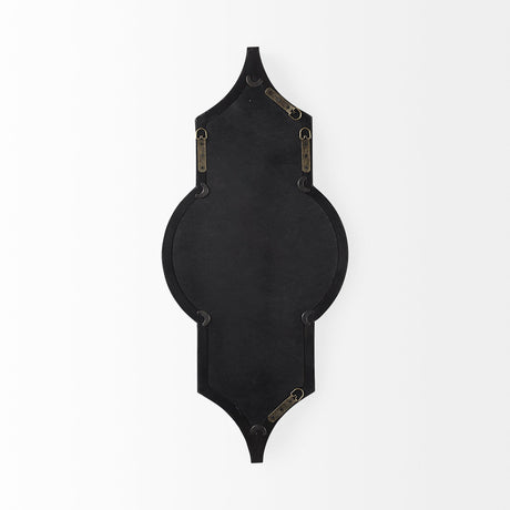 Tamanar Gray Wood Frame Wall Mirror by Mercana at Eve Furniture