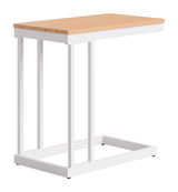 Tamaru Natural Outdoor Side Table by Zuomod at Eve Furniture