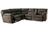 Tambo Canyon 2-Piece Manual Reclining Sectional by Ashley at Eve Furniture