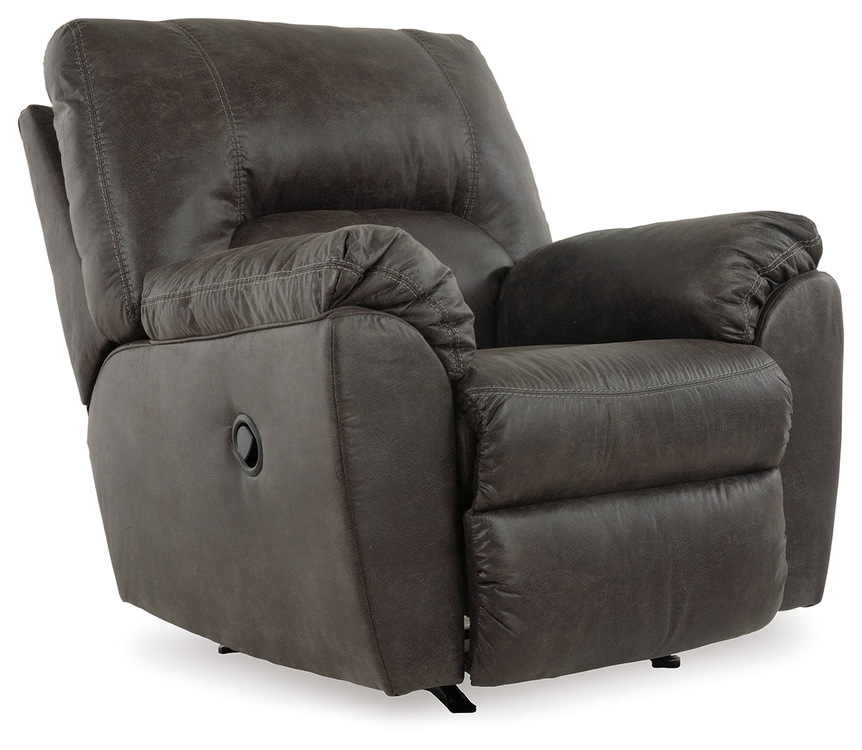 Tambo Pewter Recliner by Ashley at Eve Furniture