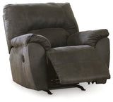Tambo Pewter Recliner by Ashley at Eve Furniture