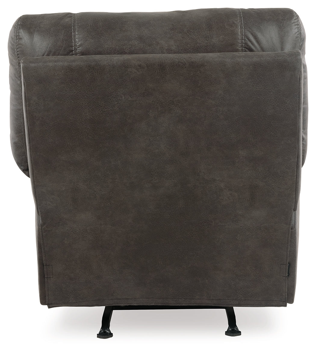 Tambo Pewter Recliner by Ashley at Eve Furniture