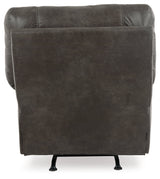 Tambo Pewter Recliner by Ashley at Eve Furniture