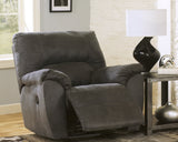 Tambo Pewter Recliner by Ashley at Eve Furniture