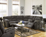 Tambo Pewter Recliner by Ashley at Eve Furniture