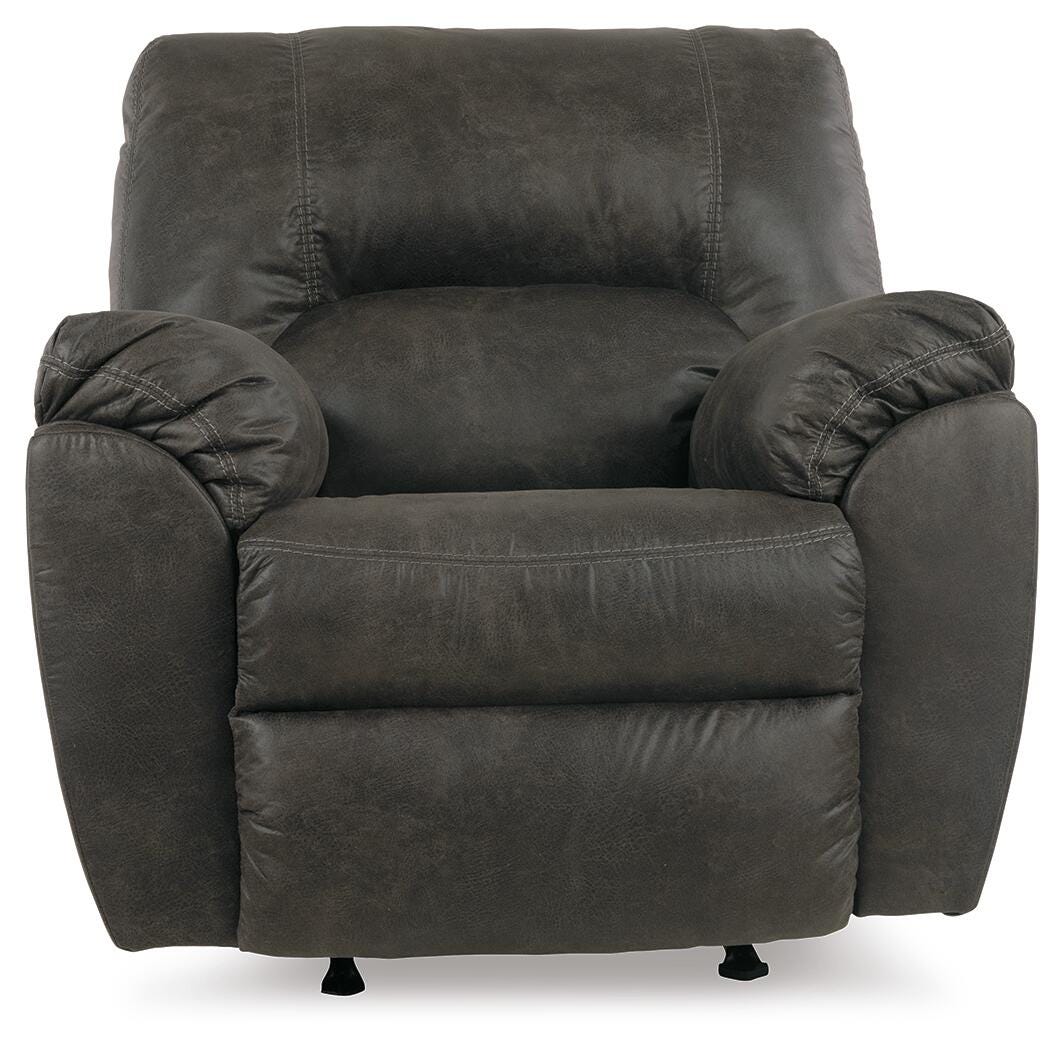 Tambo Pewter Recliner by Ashley at Eve Furniture