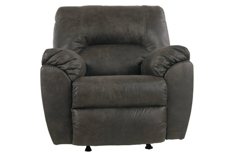 Tambo Pewter Recliner by Ashley at Eve Furniture