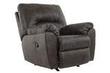 Tambo Pewter Recliner by Ashley at Eve Furniture