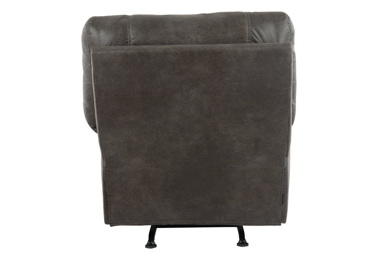 Tambo Pewter Recliner by Ashley at Eve Furniture