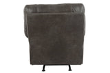 Tambo Pewter Recliner by Ashley at Eve Furniture