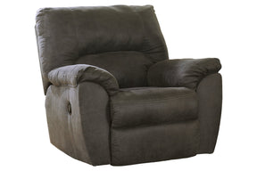 Tambo Pewter Recliner by Ashley at Eve Furniture