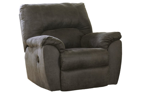 Tambo Pewter Recliner by Ashley at Eve Furniture