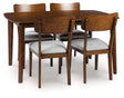 Tameride Brown 5-Piece Dining Room Set by Ashley at Eve Furniture