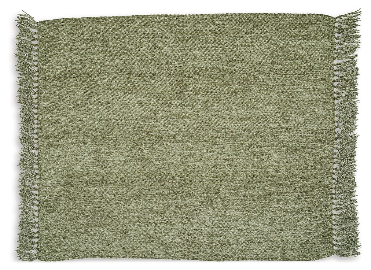 Tamish Green Throw