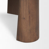 Tammar Round Wood w/ Tapered Legs Coffee Table by Mercana at Eve Furniture