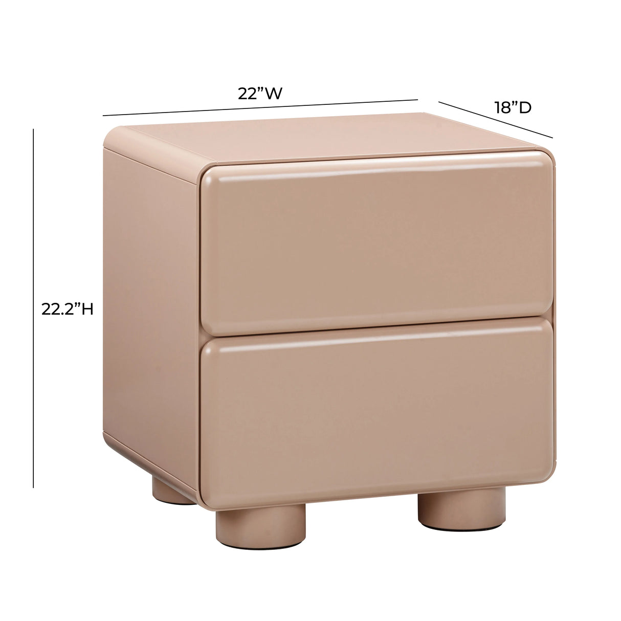 Tammy Nightstand by TOV Furniture at Eve Furniture