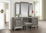 Tamsin Silver/Gray Metallic Vanity Set by Homelegance at Eve Furniture