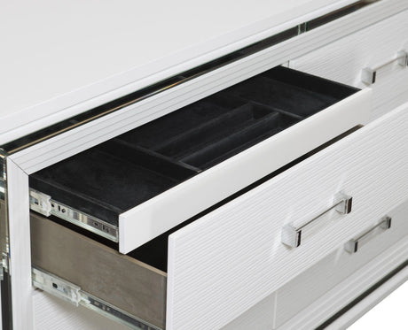 Tamsin White Dresser by Homelegance at Eve Furniture