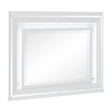 Tamsin White Mirror (Mirror Only) by Homelegance at Eve Furniture