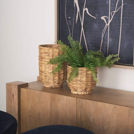 Tamuz (Set of 2) Grass Baskets by Mercana at Eve Furniture