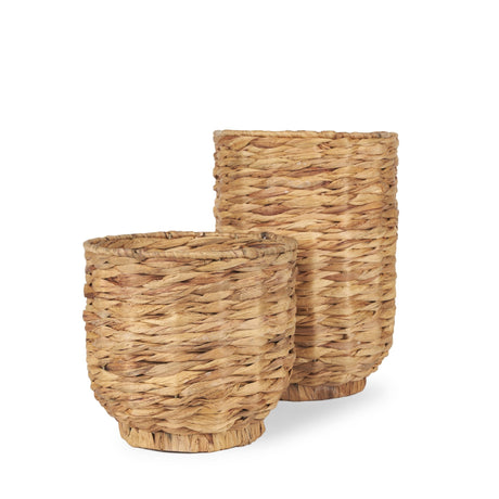 Tamuz (Set of 2) Grass Baskets by Mercana at Eve Furniture