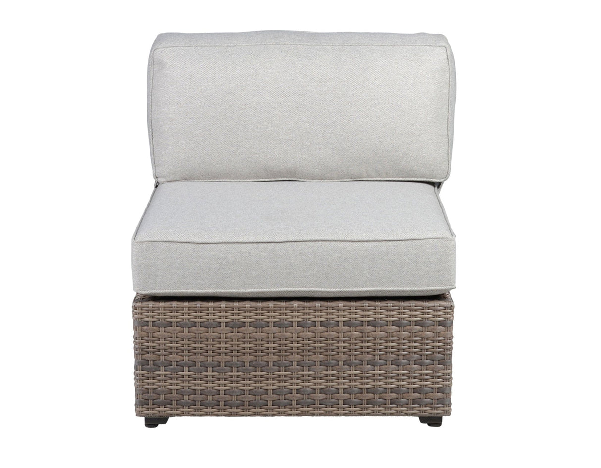 Tamyra Resin Wicker Patio Armless Chairs