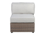 Tamyra Resin Wicker Patio Armless Chairs