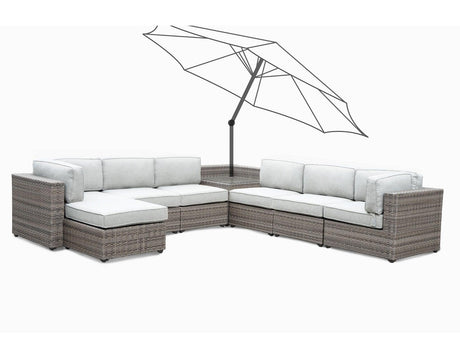 Tamyra Sectional by Steve Silver at Eve Furniture