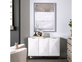 Tan Lines 1 Brown/White Canvas by Crestview at Eve Furniture