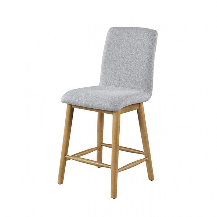 Tangier Natural Counter Height Chair Set of 2 by Furniture of America at Eve Furniture