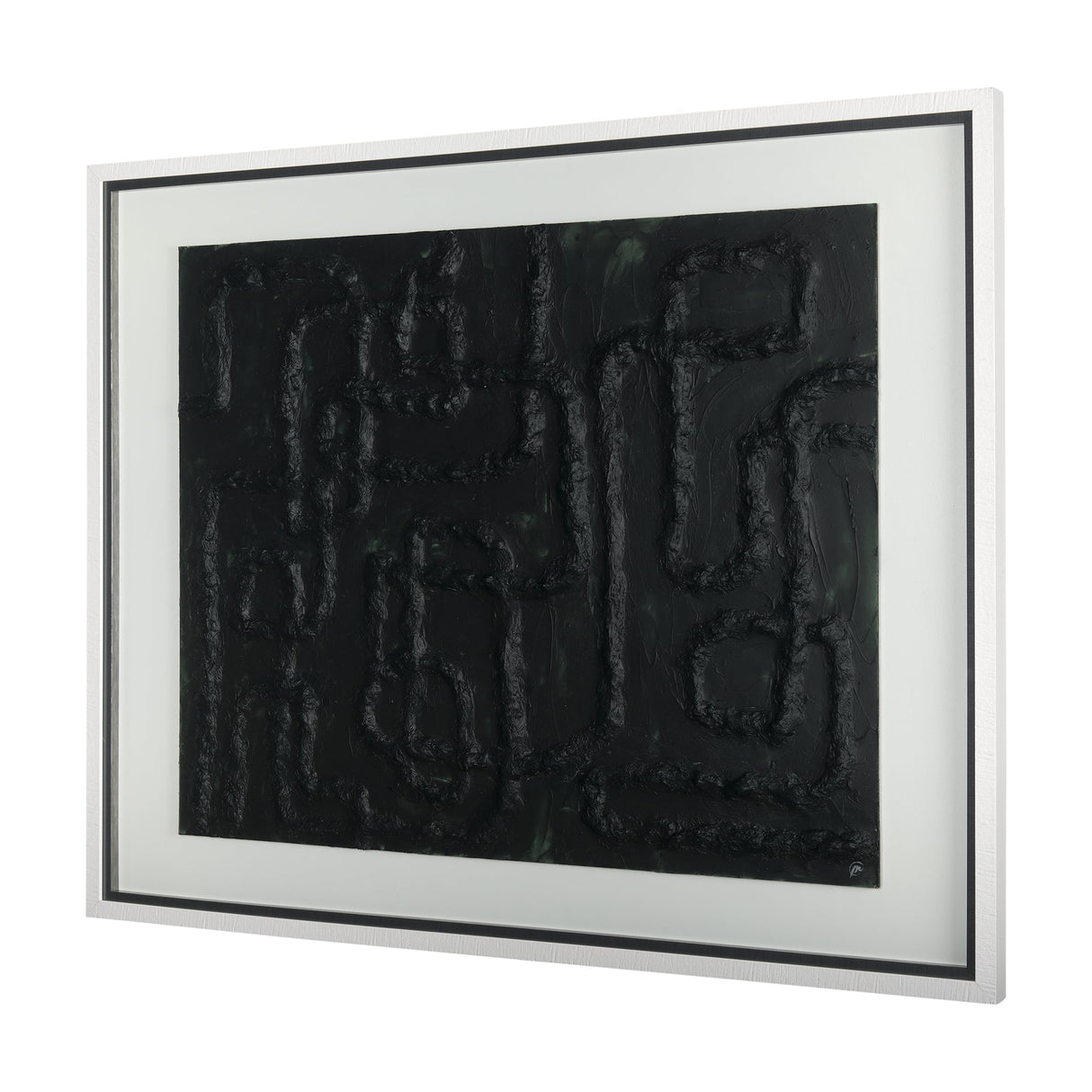 Tangled I by Studio M a handmade Original Framed Artwork under Glass by Mercana at Eve Furniture