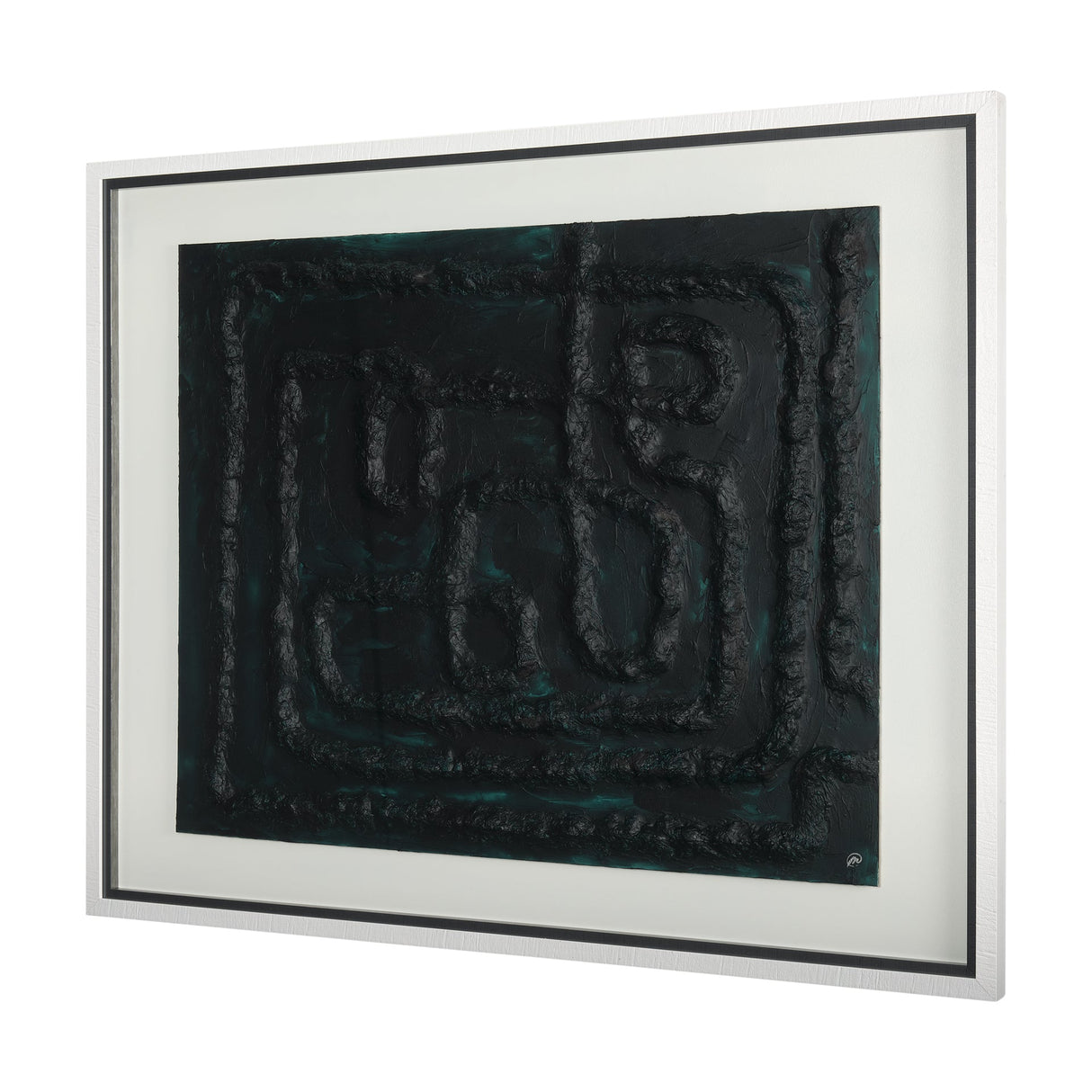 Tangled II by Studio M a handmade Original Framed Artwork under Glass by Mercana at Eve Furniture