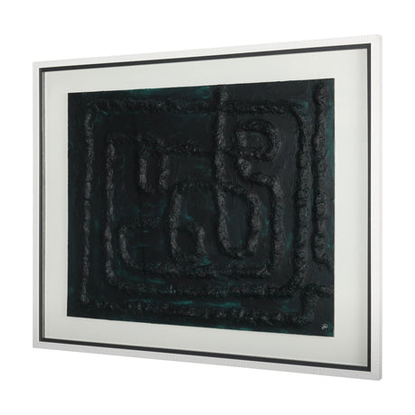 Tangled II by Studio M a handmade Original Framed Artwork under Glass by Mercana at Eve Furniture