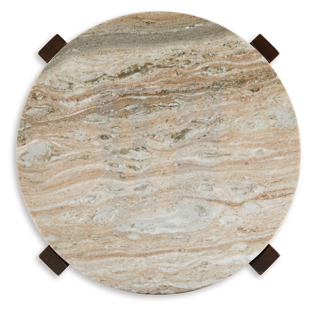 Tanidore Warm Brown End Table by Ashley at Eve Furniture