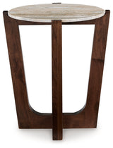 Tanidore Warm Brown End Table