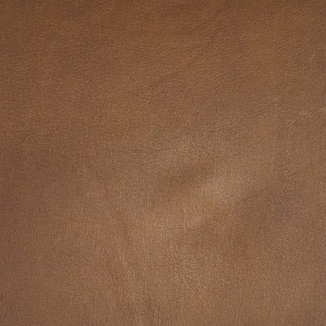 Taniel Brown Leather w/ Black Metal Stool by Mercana at Eve Furniture