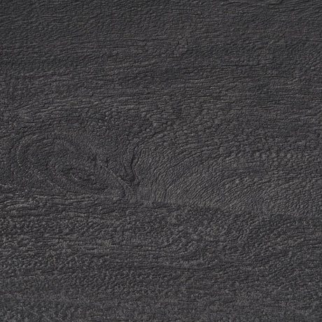 Taniel Textured Black Wood w/ Black Metal Stool by Mercana at Eve Furniture