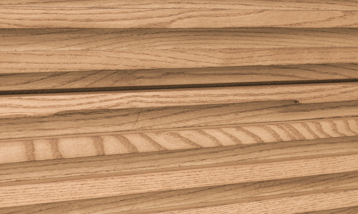 Tanner Five Drawer Ash Wood Chest in Flaxen by Modus Furniture at Eve Furniture