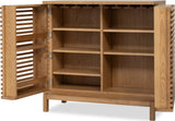 Tanner Flaxen Bar Cabinet by Modus Furniture at Eve Furniture