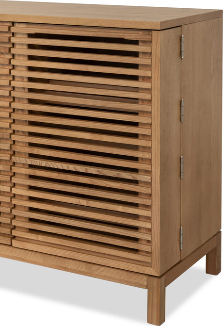 Tanner Flaxen Bar Cabinet by Modus Furniture at Eve Furniture