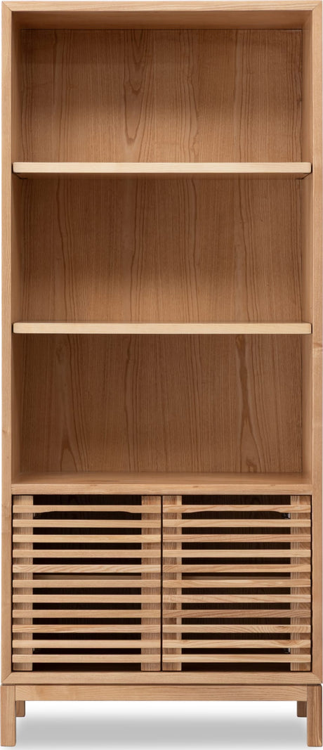 Tanner Flaxen Bookcase by Modus Furniture at Eve Furniture