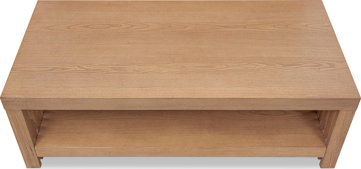 Tanner Flaxen Coffee Table by Modus Furniture at Eve Furniture