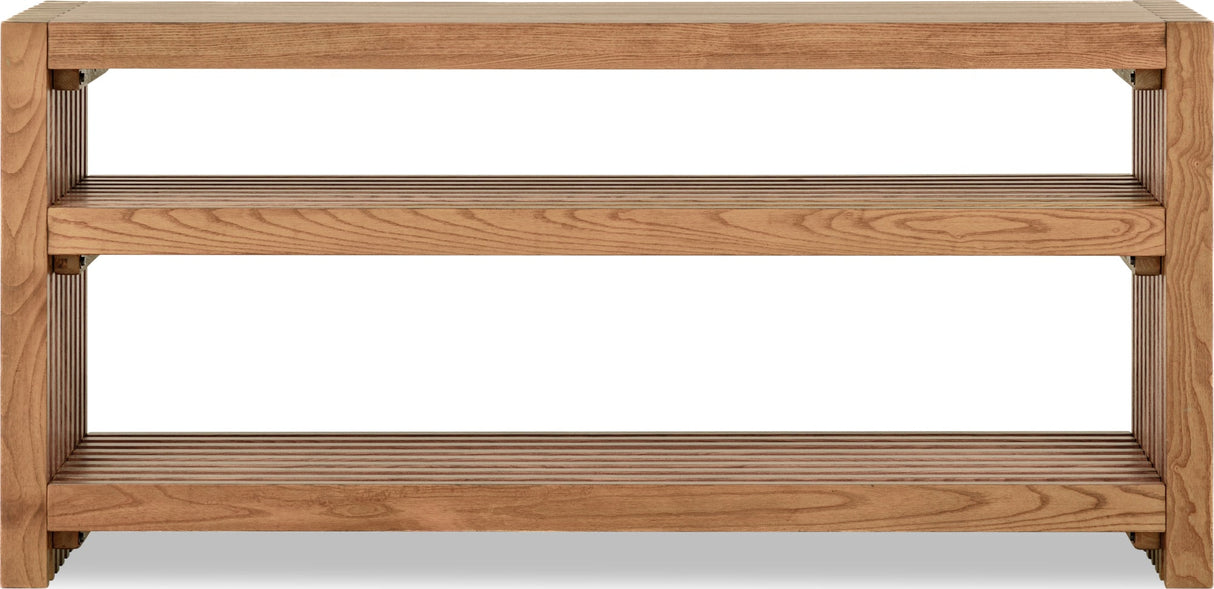 Tanner Flaxen Console Table by Modus Furniture at Eve Furniture