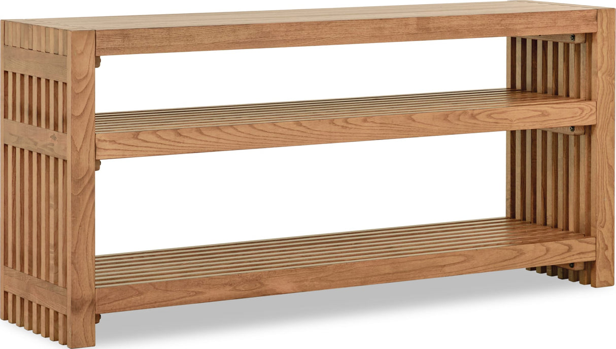 Tanner Flaxen Console Table by Modus Furniture at Eve Furniture
