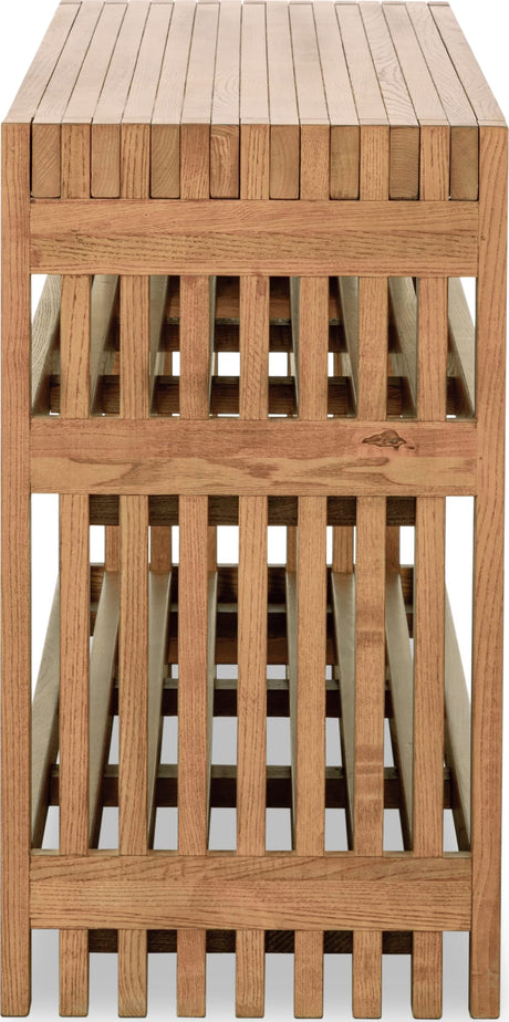 Tanner Flaxen Console Table by Modus Furniture at Eve Furniture
