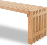 Tanner Flaxen Dining Bench by Modus Furniture at Eve Furniture